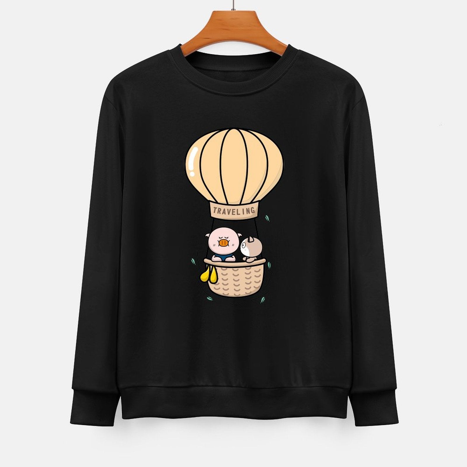 Front Patterned Long Sleeve TopCityStyle EssentialFit
